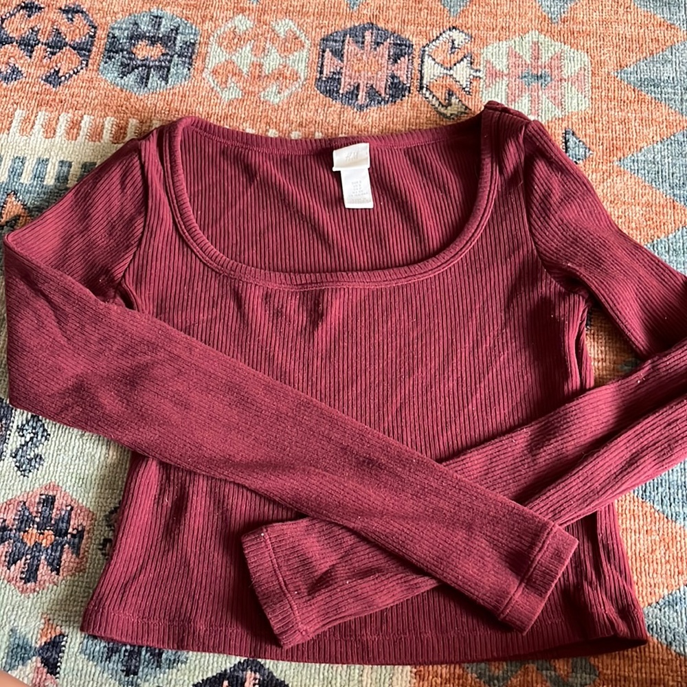 Cropped long sleeve
